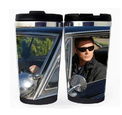 Supernatural Dean Cup Nerezová ocel 400ml Kávový šálek Čaj Supernatural Beer Stein Dárky k narozeninám Vánoční dárky