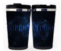 Supernatural šálek Nerezová ocel 400 ml Kávový šálek na čaj Supernatural Beer Stein Dárky k narozeninám Vánoční dárky