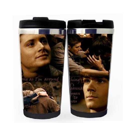 Supernatural Cup Stainless Steel 400ml Coffee Tea Cup Supernatural Beer Stein Birthday Gifts Christmas Gifts
