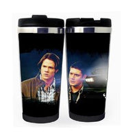 Supernatural Winchester Brothers Cup Stainless Steel 400ml Coffee Tea Cup Supernatural Beer Stein Birthday Gifts Christmas Gifts