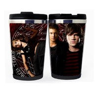 Supernatural Winchester Brothers Cup Nerezová ocel 400ml Káva Šálek na čaj Supernatural Beer Stein Dárky k narozeninám Vánoční dárky