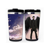 Supernatural Castiel Cup Stainless Steel 400ml Coffee Tea Cup Supernatural Beer Stein Birthday Gifts Christmas Gifts