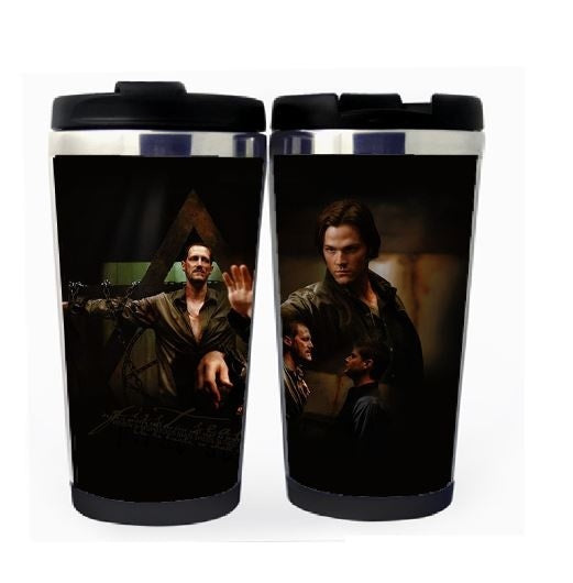 Supernatural Sam Cup Stainless Steel 400ml Coffee Tea Cup Supernatural Beer Stein Birthday Gifts Christmas Gifts