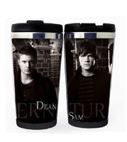 Supernatural Winchester Brothers Cup Nerezová ocel 400ml Káva Šálek na čaj Supernatural Beer Stein Dárky k narozeninám Vánoční dárky