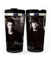 Supernatural Winchester Brothers Cup Nerezová ocel 400ml Káva Šálek na čaj Supernatural Beer Stein Dárky k narozeninám Vánoční dárky