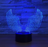Supernatural Castiel Wing Angel  lamp