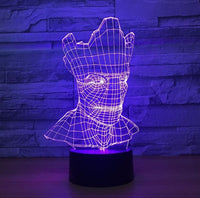 Groot 3D Illusion Led Table Lamp 7 Color Change LED Desk Light Lamp Groot Birthday Gifts Christmas Gifts