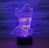 Groot 3D Illusion Led Table Lamp 7 Color Change LED Desk Light Lamp Groot Birthday Gifts Christmas Gifts