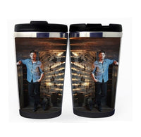 Supernatural Dean Winchester Jensen Ackles Cup Nerezová ocel 400ml Kávový šálek na čaj Supernatural Jensen Ackles Beer Stein Dárky k narozeninám Vánoční dárky
