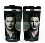 Supernatural Dean Winchester Jensen Ackles Cup Nerezová ocel 400 ml Kávový šálek na čaj Supernatural Jensen Ackles Beer Stein Dárky k narozeninám Vánoční dárky
