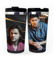 Supernatural Winchester Brothers Cup Stainless Steel 400ml Coffee Tea Cup Supernatural Beer Stein Birthday Gifts Christmas Gifts