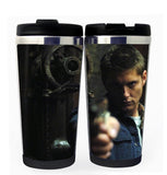 Supernatural Dean Brothers Cup Stainless Steel 400ml Coffee Tea Cup Supernatural Beer Stein Birthday Gifts Christmas Gifts