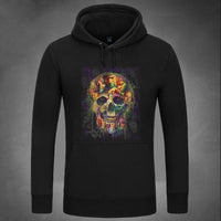 The Walking Dead Daryl Dixon Skull Unisex Pullover hoodies Sweatshirt Coat Jacket Outwear Sweater The Walking Dead Gifts Christmas Gifts
