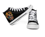 The Walking Dead Daryl Dixon Skull High Top Canvas Shoes Sneaker Sport Shoes Unisex Casual Shoes Walking Dead Birthday Gifts Christmas Gifts