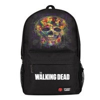 The Walking Dead Daryl Dixon Skull Backpack School bag Travel Bag Canvas bag Shoulder bag Walking Dead Birthday Gifts Christmas Gifts