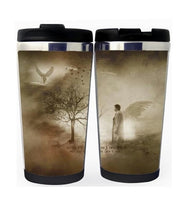 Supernatural Castiel Angel Wing Cup Stainless Steel 400ml Coffee Tea Cup Beer Stein Supernatural Castiel Birthday Gifts Christmas Gifts