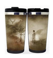 Supernatural Castiel Angel Wing Cup Stainless Steel 400ml Coffee Tea Cup Beer Stein Supernatural Castiel Birthday Gifts Christmas Gifts