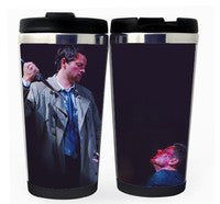 Supernatural Dean Castiel Cup Stainless Steel 400ml Coffee Tea Cup Beer Stein Supernatural Castiel Birthday Gifts Christmas Gifts