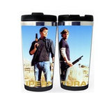 Supernatural Winchester Brothers Cup Nerezová ocel 400ml Káva Šálek na čaj Supernatural Beer Stein Dárky k narozeninám Vánoční dárky