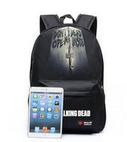 The Walking Dead Backpack School bag Travel Bag Canvas bag Shoulder bag Walking Dead Birthday Gifts Christmas Gifts