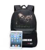 The Walking Dead Backpack School bag Travel Bag Canvas bag Shoulder bag Walking Dead Birthday Gifts Christmas Gifts