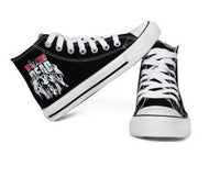 The Walking Dead High Top Canvas Shoes Sneaker Sport Shoes Unisex Casual Shoes Walking Dead Birthday Gifts Christmas Gifts