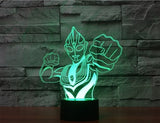Altman 3D Illusion Led Table Lamp 7 Color Change LED Desk Light Lamp Altman  Birthday Gifts Christmas Gifts