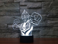 Altman 3D Illusion Led Table Lamp 7 Color Change LED Desk Light Lamp Altman  Birthday Gifts Christmas Gifts