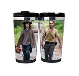 The Walking Dead Rick Grimes Carl Cup Stainless Steel 400ml Coffee Tea Cup Beer Stein Walking Dead Birthday Gifts Christmas Gifts