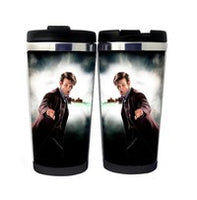 Doctor Who Nerezová ocel 400ml Káva Šálek čaje Pivo Stein Doctor Who Dárky k narozeninám Vánoční dárky