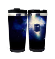 Doctor Who Nerezová ocel 400ml Káva Šálek čaje Pivo Stein Doctor Who Dárky k narozeninám Vánoční dárky