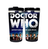 Doctor Who Nerezová ocel 400ml Káva Šálek čaje Pivo Stein Doctor Who Dárky k narozeninám Vánoční dárky