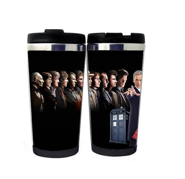 Doctor Who Stainless Steel 400ml Coffee Tea Cup Beer Stein Doctor Who Birthday Gifts Christmas Gifts