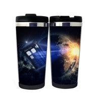 Doctor Who Nerezová ocel 400ml Káva Šálek čaje Pivo Stein Doctor Who Dárky k narozeninám Vánoční dárky