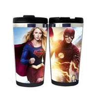 Supergirl Flash Mug Stainless Steel 400ml Coffee Tea Cup Beer Stein Supergirl Flash Birthday Gifts Christmas Gifts