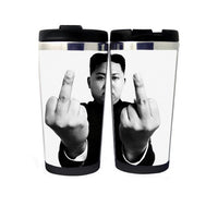 Kim Jong Un Mug Stainless Steel 400ml Coffee Tea Cup Beer Stein Kim Jong Un Birthday Gifts Christmas Gifts