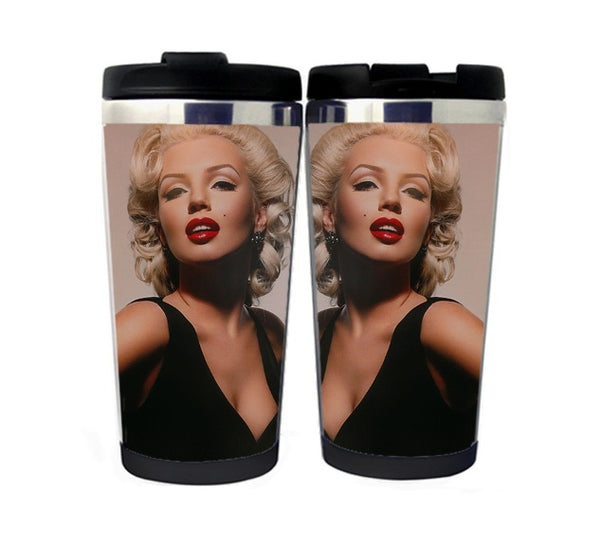 Hrnek Marilyn Monroe Nerezový šálek na kávu Cestovní hrnek Hrnek na čaj Dárky