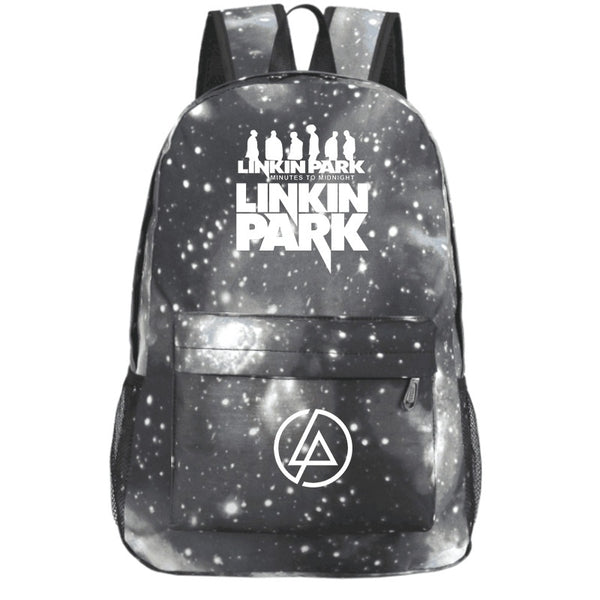Linkin Park Backpack School bag Travel Bag Canvas bag Shoulder bag Linkin Park Birthday Gifts Christmas Gifts