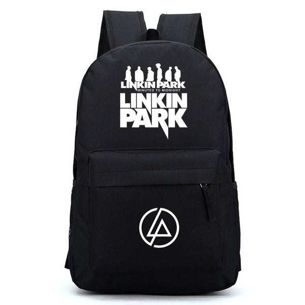 Batoh Linkin Park Školní taška Cestovní taška Plátěná taška Taška přes rameno Linkin Park Dárky k narozeninám Vánoční dárky