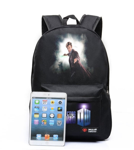 Doctor Who Backpack School bag Travel Bag Canvas bag Shoulder bag Doctor Who Birthday Gifts Christmas Gifts