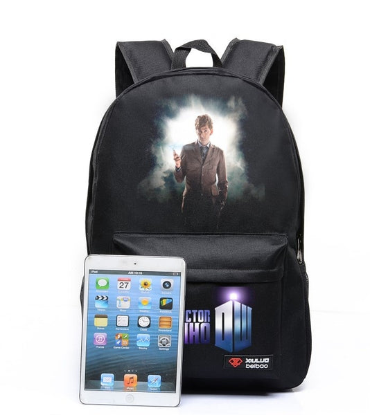 Doctor Who Backpack School bag Travel Bag Canvas bag Shoulder bag Doctor Who Birthday Gifts Christmas Gifts