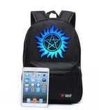 Supernatural Backpack School bag Travel Bag Canvas bag Shoulder bag Bookbag