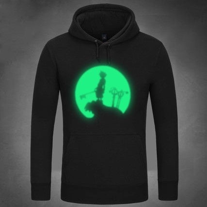Kingdom Hearts Luminous Hoodie Sweatshirt cardigan Outwear Kingdom Hearts Sora Gifts