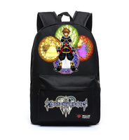 Kingdom hearts Batoh Školní taška Cestovní taška Plátěná taška Taška přes rameno Kingdom hearts Dárky k narozeninám Vánoční dárky