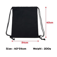 Supernatural Cotton Backpack School Bag Drawstring bag