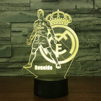 Ronaldo 3D Illusion Led Table Lamp 7 Color Change LED Desk Light Lamp Ronaldo Gifts