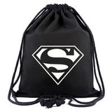 Overwatch Cotton Student Backpack School Bag Shopping Drawstring Bags