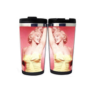 Marilyn Monroe Mug Stainless Steel Coffee Cup Travel Mug Tea Cup Gifts