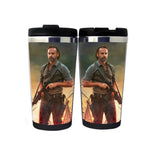 The Walking dead Rick Grimes Mug Stainless Steel 400ml Coffee Tea Cup Beer Stein The Walking dead Rick Grimes Gifts