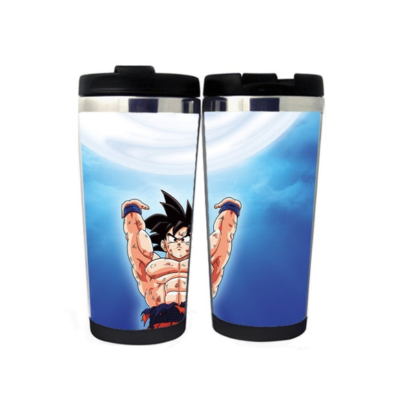 Dragon Ball Z Goku Cup Nerezová ocel 400ml Kávový šálek Dragon Ball Z Beer Stein Dárky k narozeninám Vánoční dárky